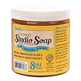 Jack Richeson Linseed Oil Studio Soap & Paint Brush Cleaner – 250 mL – Natural Brush Cleaner for Acrylic, Oil & Craft Paints – Gentle Soap for Artists & Painters