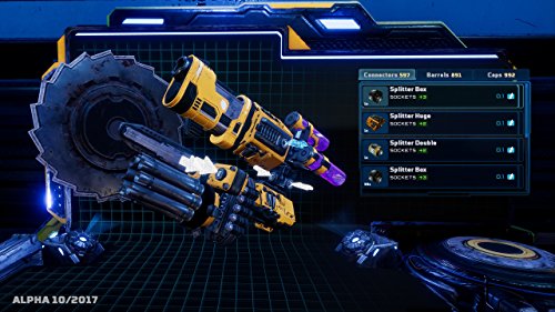 Mothergunship con editor de armas personalizado y acción bullet hell 4
