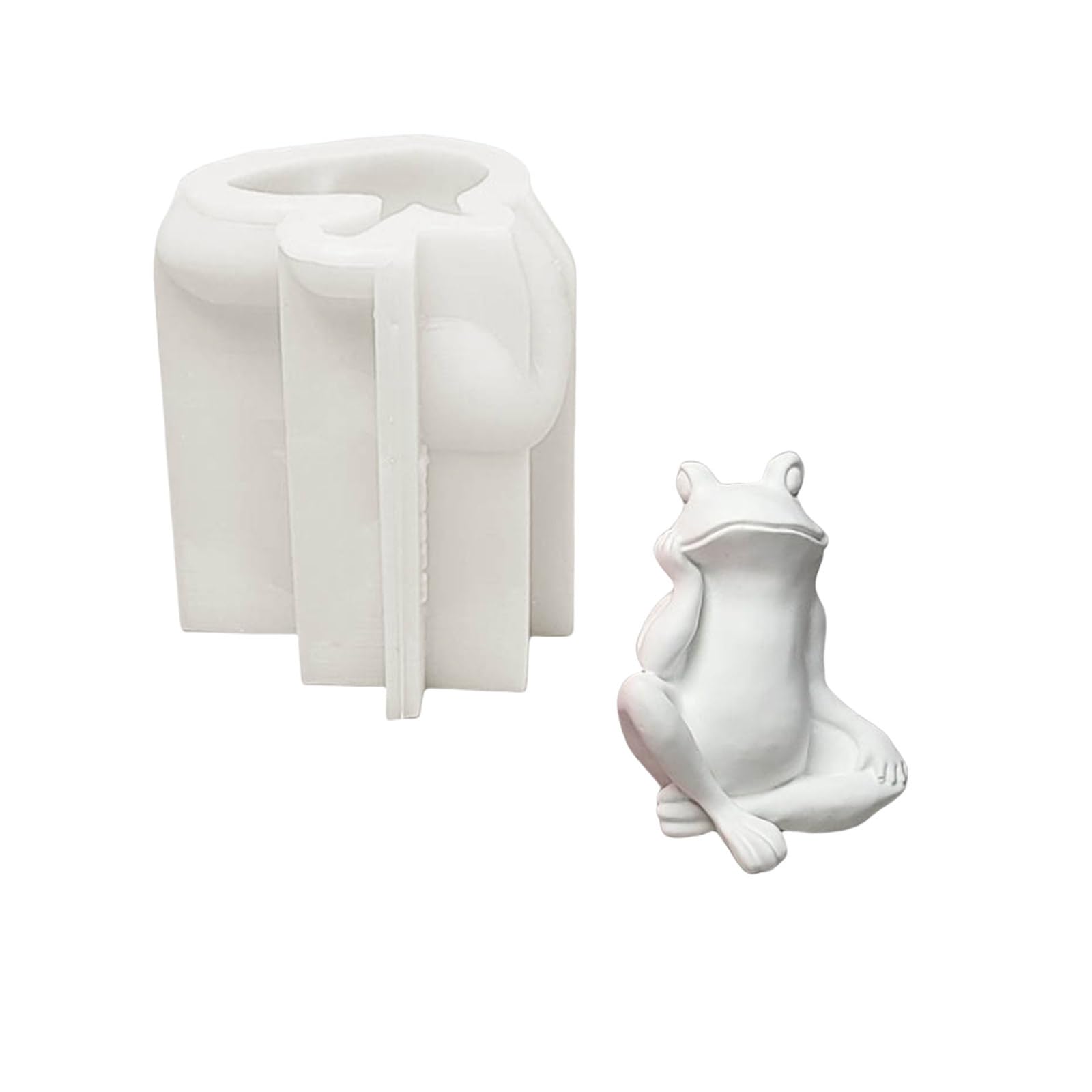 Tsophreniq Clay Silicone Molds Frogs Epoxy Resin Animal Castings Plasters for Soap Making Animal for Epoxy Mold