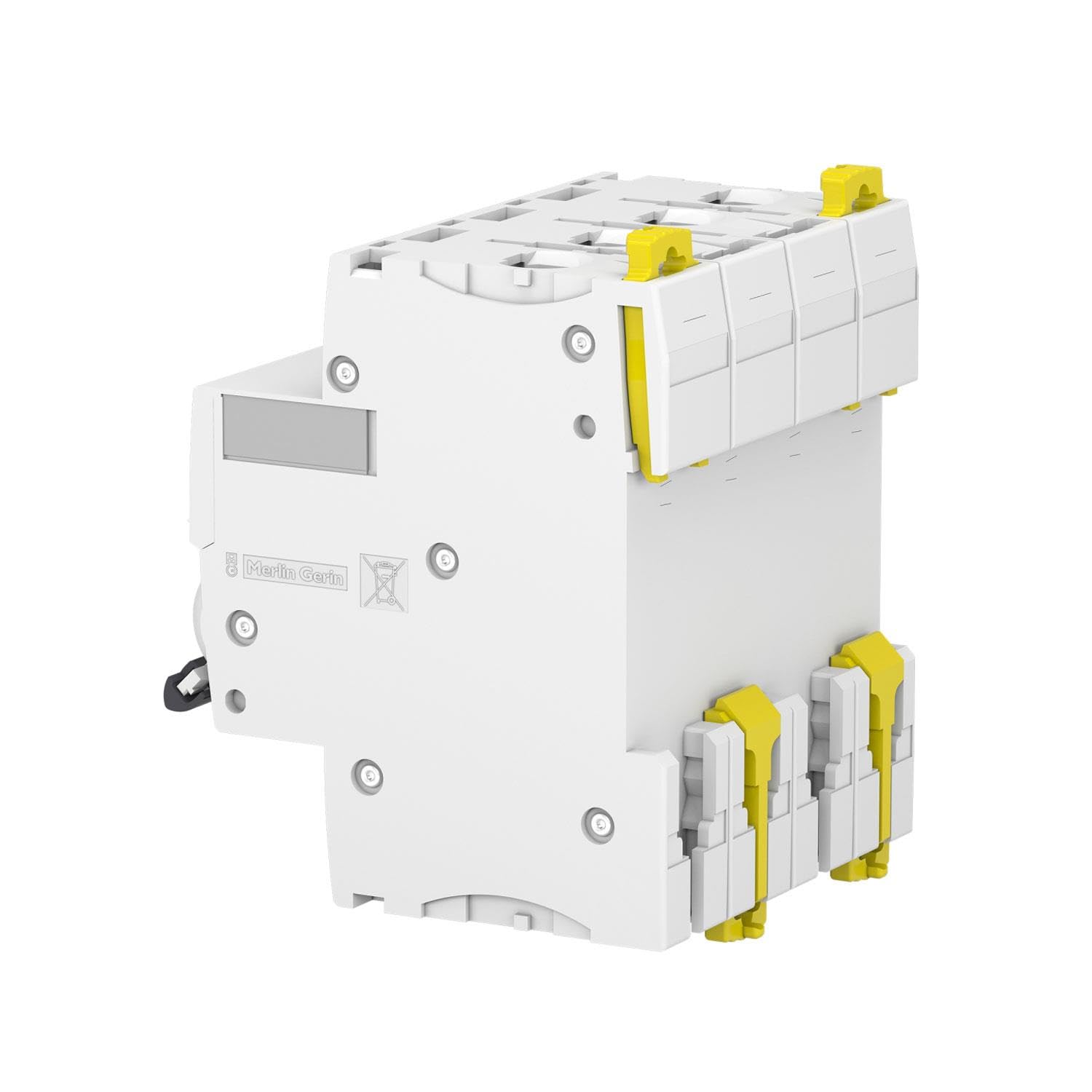 Schneider a9 F74416 iC60 N, 4P, 16 A C MCB Miniature Circuit Breaker, blanco, 1 unidad