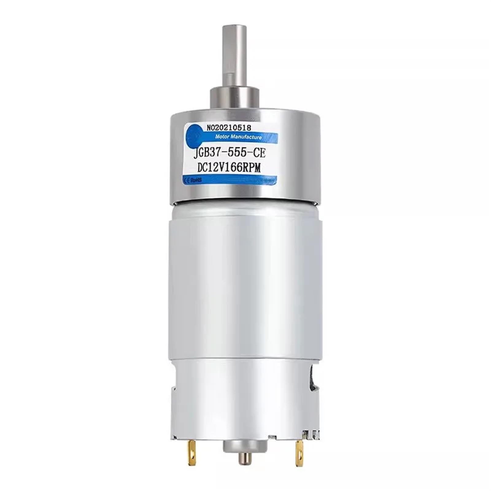 Moteur à engrenages inversés 555 résout les blocages mécaniques micro moteur DC 12V 267rpm