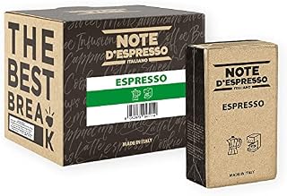 Note d'Espresso- Espresso Vacuum-Packed Coffee- 250 g x 4 Pack