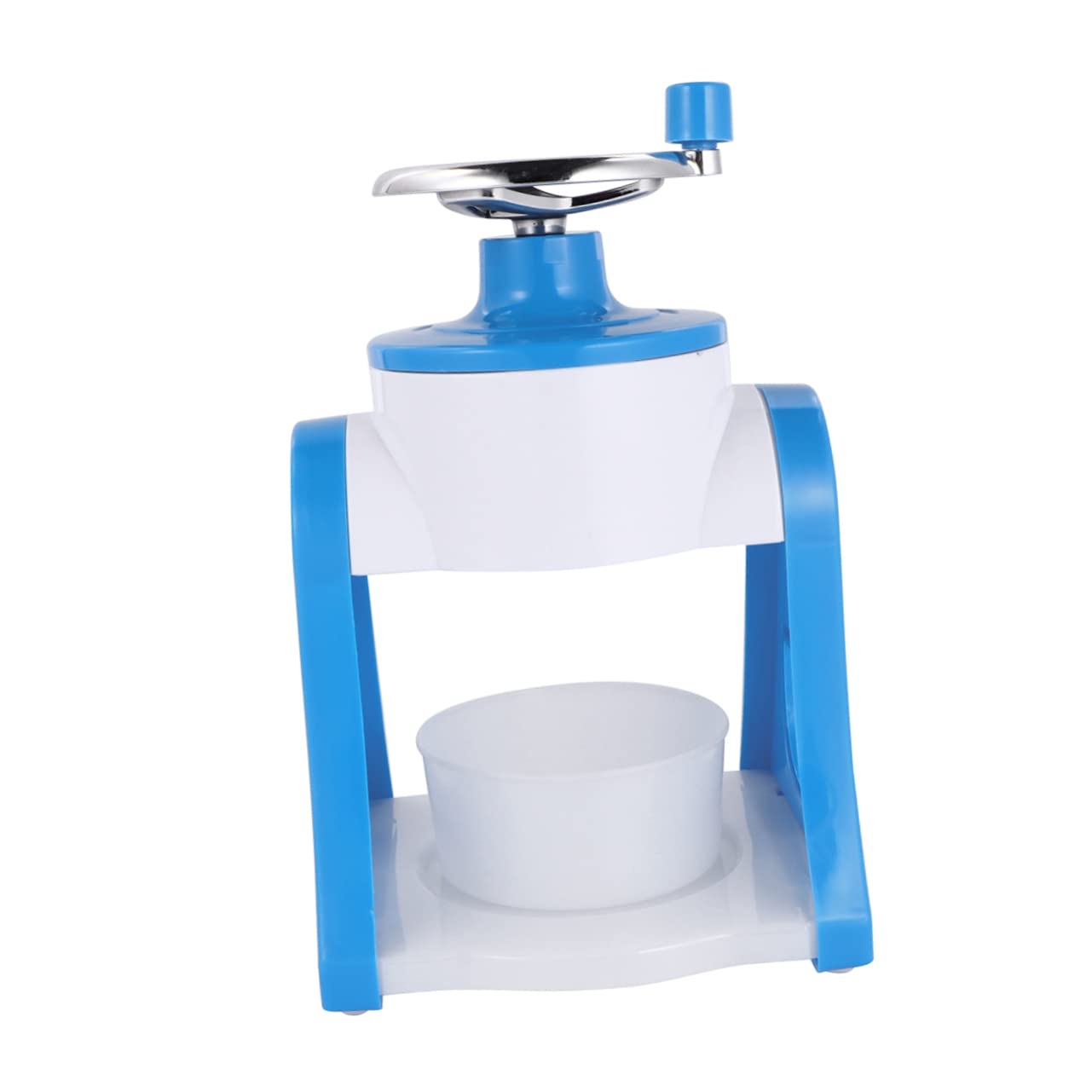 MUSISALY Ice Shaved Machine Hand Cranked Ice Crusher Manual Material Easy to Clean