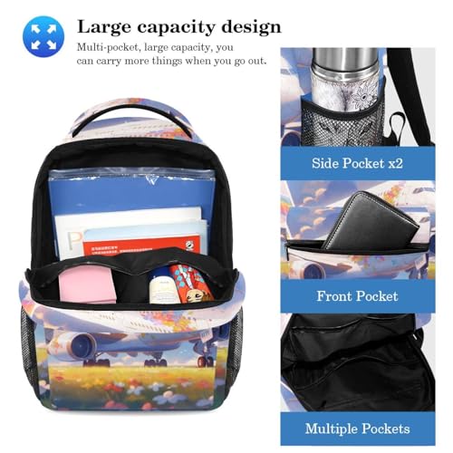 Sac à dos multicolore adolescents lot de 2 grand format - 3