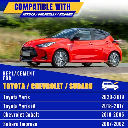 Image of 22 inch 17 inch Front Windshield Wiper blades Replacement for Chevrolet Cobalt 2005-2010,Toyota Yaris 2019-2020,Yaris iA 2017-2018,Impreza 2002-2007,Premium All-Season Replacement Automotive Windshield Wipers