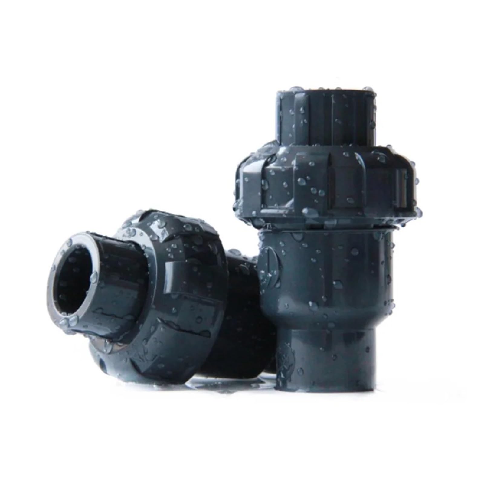 Válvula de retención de PVC SANKING de Taiwán, válvula de retención de aleta de plástico interior de 50MM, válvula Universal Vertical Horizontal DN25 DN32 DN40 DN50(DN40)