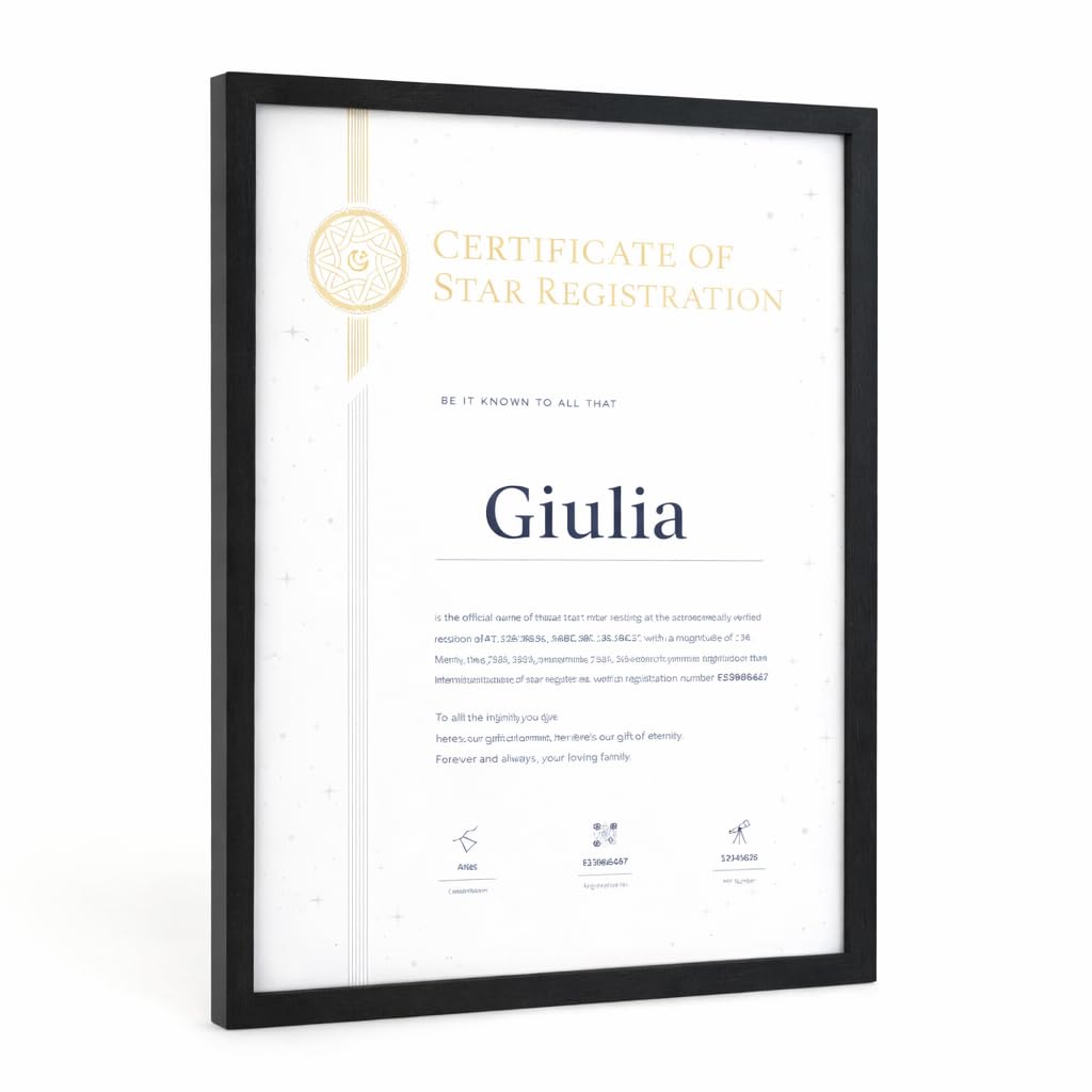 Nombre una estrella para aniversario, caja de regalo personalizada, perfecta para parejas y ocasiones especiales (diseño blanco)