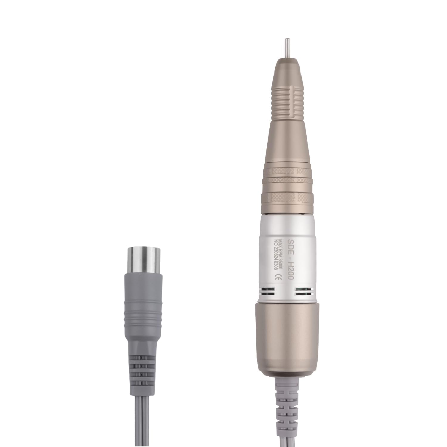 Elektrischer Nagelbohrer, 35 K U/min, Bürstengriff, SDE-SH200, Bohrfutter, 2,35 mm, Maniküre-Pediküre-Werkzeug