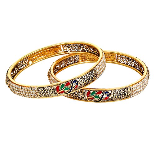 Traditional Plated Bracelet Bangles Set For Women