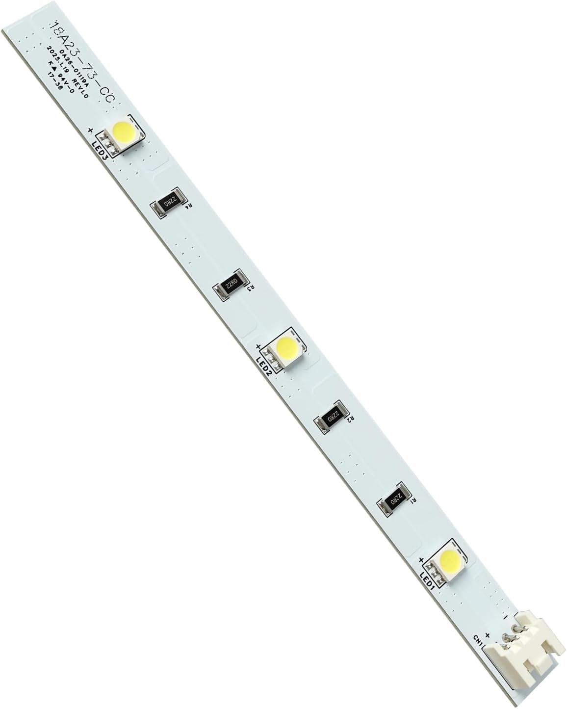 DA96-01119A Refrigerator Light Freezer Lighting LED Light Board Strip Fit for Samsung Refrigerator