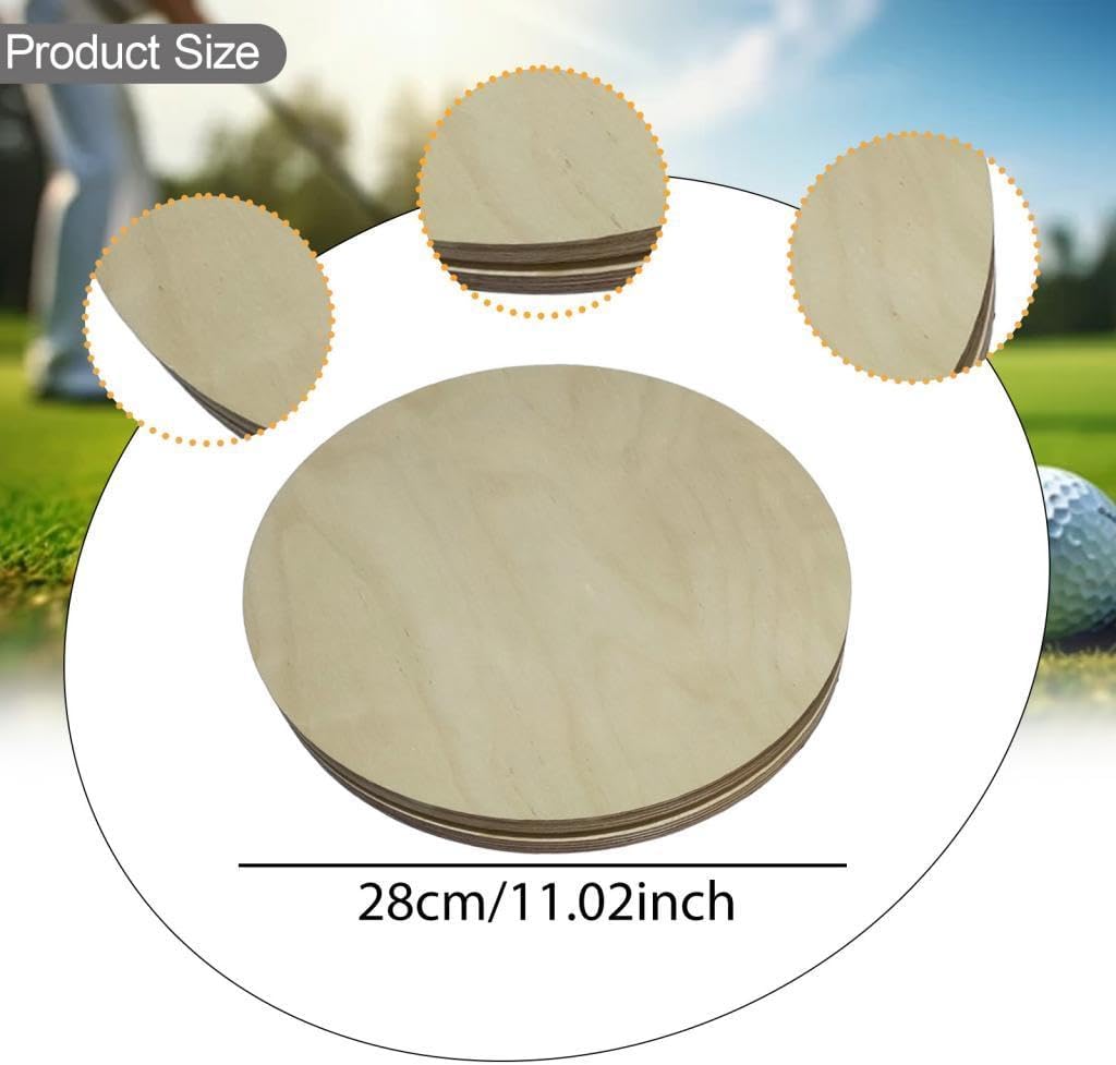 Yiju Rotating Disc Waist Twisting Disc Rotational Disk Twister Board Ab Exercise Wooden Rotator for Pilates Core Workout