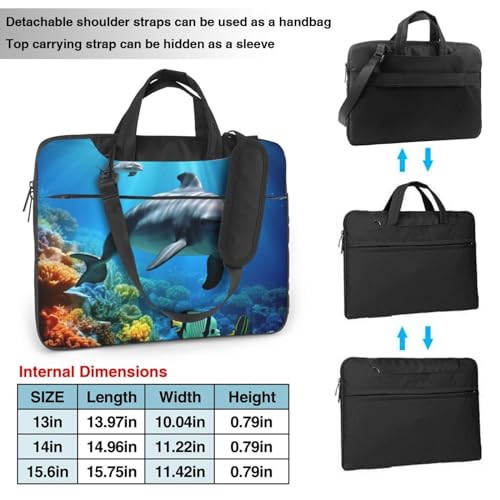 Bolsa para Laptop con Diseño de Delfín Marino miniatura 2