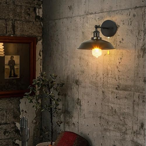 E27 Apliques de Pared Vintage Industrial e Iluminación de Interior para Sala de Estar 7