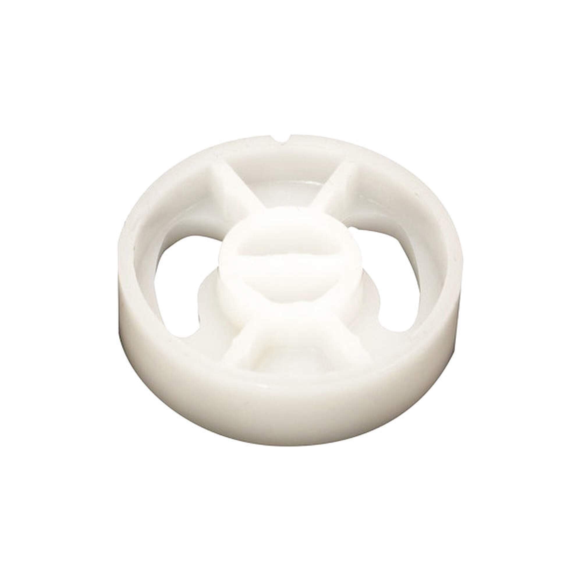 Bradley 120-042 Rotor for Equa-Flo, a silver-colored metal centrifuge rotor with multiple sampലെ സ്ലോട്ടുകൾ.