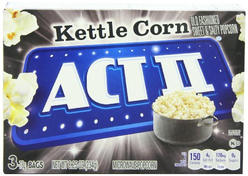 Act Ii Kettle Microwavable Popcorn, 3 Count (Pack Of 12) #TOP15