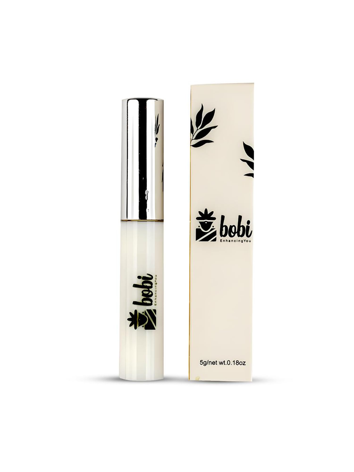 BOBI False Eyelash Glue, Lash Adhesive Super Strong Hold, Transparent Waterproof Eyelashes Glue For Eye Makeup, Quick Dry & Long Lasting - 5ml
