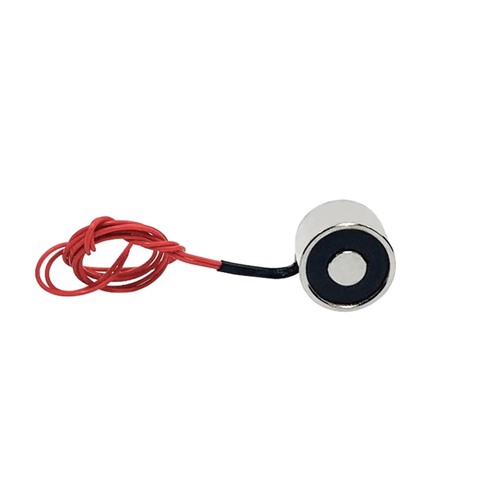 P25/20 Trzymając elektryczny magnes podnoszący DC 5V 6V 12V 24V 8 kg 80N elektromagnes elektromagnesu 25 x 20 mm 1 szt. (6 V)