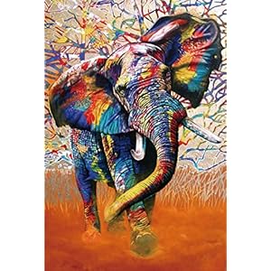 Puzzles pour Adultes 1000 PièCes Puzzles Tableau Éléphant en Bois Puzzle Hands on Game Famille DéCoration (F6, 1000 pièces)