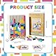Holzpuzzle Tetris, Lernspielzeug, Montessori-Spiele 3 4 5 6 Jahre, Intelligenz Jigsaw, Gehirn Spielzeug, bunt, geometrische Blöcke Tetris, Geschenk für Kinder