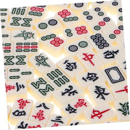 Mini Mahjong Set Portable Miniature Mahjong Kit miniatura 3