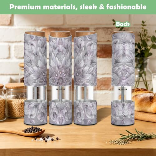 Molinillo de granos de café con grosor ajustable y diseño bohemio 8