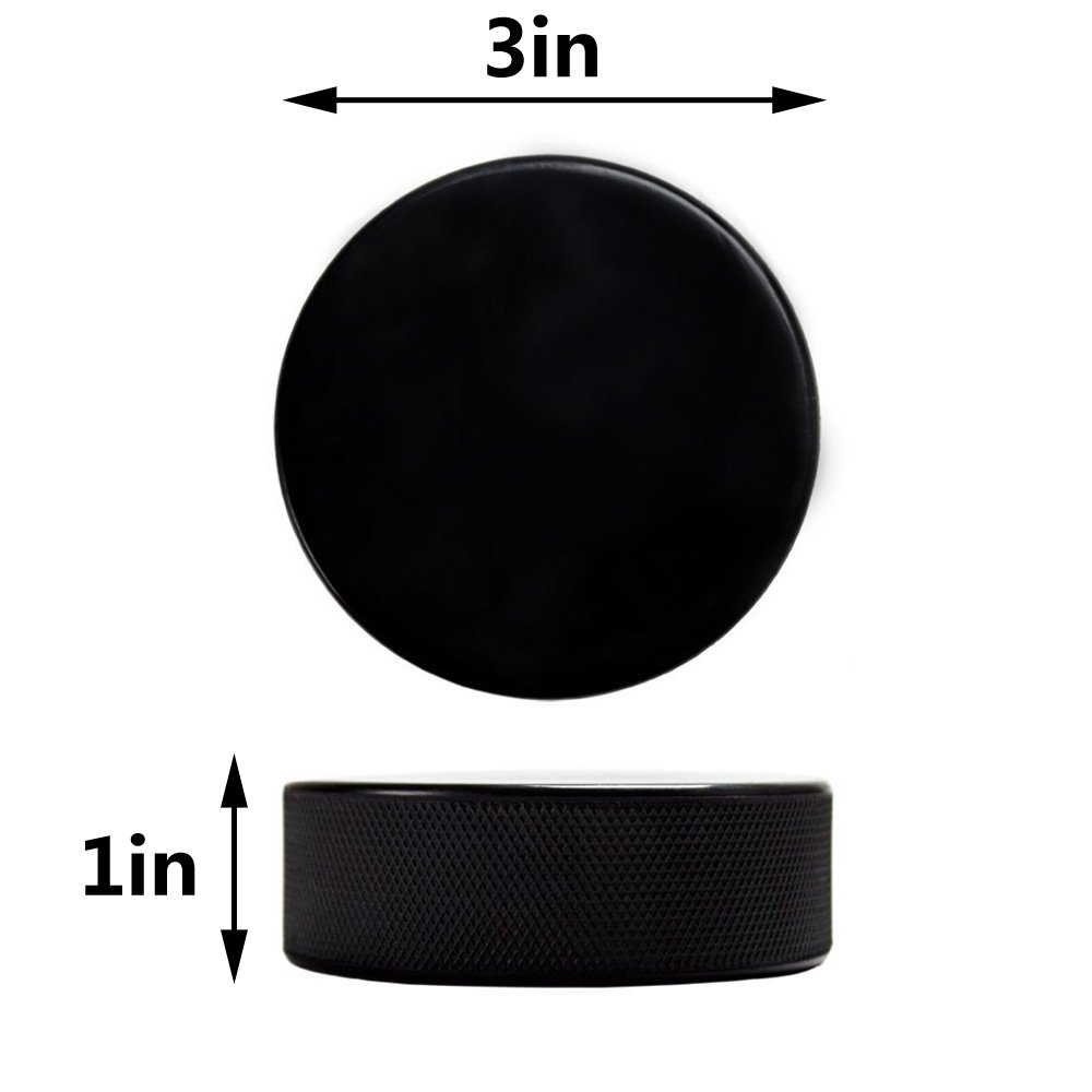 hockey sur glace palet entraînement palets Noir, Black6