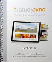 StudySync GRADE 12 Teacher Resource Companion 1942764413 Book Cover