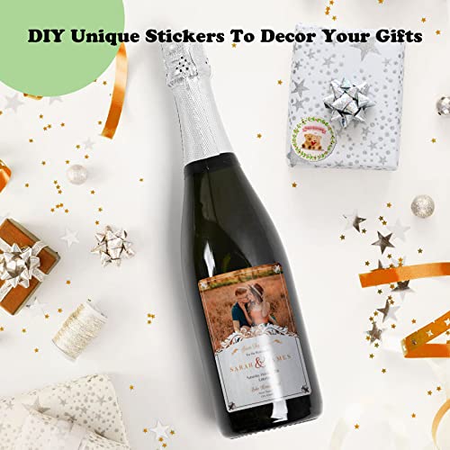 Koala Silver Printable Sticker Paper For Inkjet And Laser Printers - 20 Sheets 8.5X11 In Silver Glossy Sticker Paper For Diy Wedding, Birthday Party, Gift Decors #TOP7