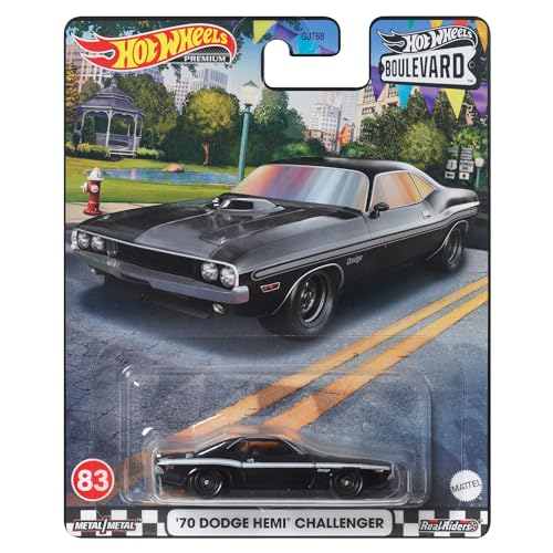 Hot Wheels Boulevard - '70 Dodge Hemi Challenger #83 HKF25 [Black