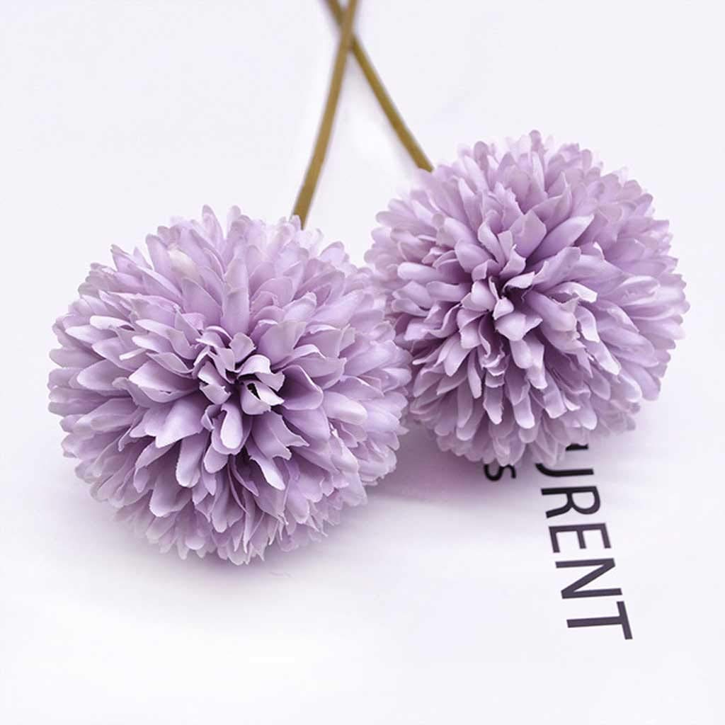 Boule de pissenlit artificiel JFDBGU pour remplacer les fleurs fraîches qui fanent vite
