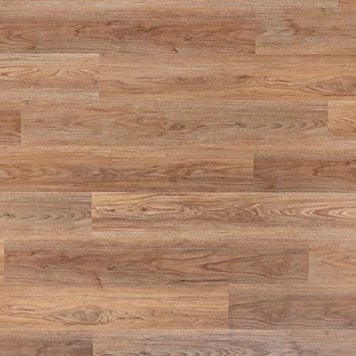 Bestlaminate Vinduri Honey Oak Plank 4.5Mm - 12 Mil Wear Layer- Underlayment Attached - Luxury Spc Vinyl Plank [Sample], Beige #TOP26
