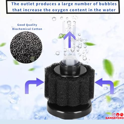 Image of Premier Plants Ly-2833 Biochemical Sponge Filter for Breeding Fry Betta Shrimp Nano Fish Tank Aquarium Sponge