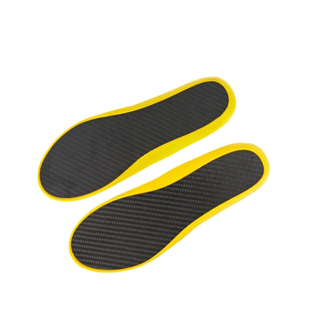 strivor Semelles en carbone,Semelles intérieures de sport en fibre de carbone - Haute élastique, Absorption des chocs, Pour plusieurs sports, Unisexes