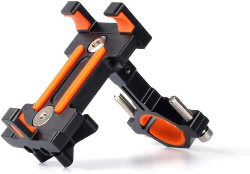 Bike Phone Mount Anti Shake and Stable Cradle Clamp with 360° Rotation Bicycle Phone Mount/Bike Phone Holder for Other Devices Between 3.5 to 6.5(D)