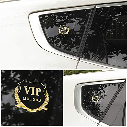 Amazon.co.jp: 車 エンブレム VIP 2枚セット ビップ メタル