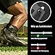 BETTERGUARDS 1.0 Sprunggelenkbandage | doppelte Knöchelbandage, ultraleicht | Maximaler Schutz bei Knöchelverletzungen für Basketball, Fußball & mehr | Schwarz | Rechts | Größe M