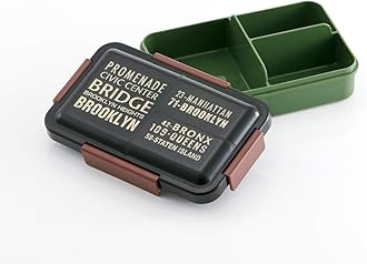 Skater PALT9AG-A Lunch Box for Men, Leak-Proof, Pretty Food Presentation, 1-Tier, Large Capacity, 28.7 fl oz (850 ml), Integrated Gasket, 4-Point Locking Mechanism, Antibacterial, Brooklyn