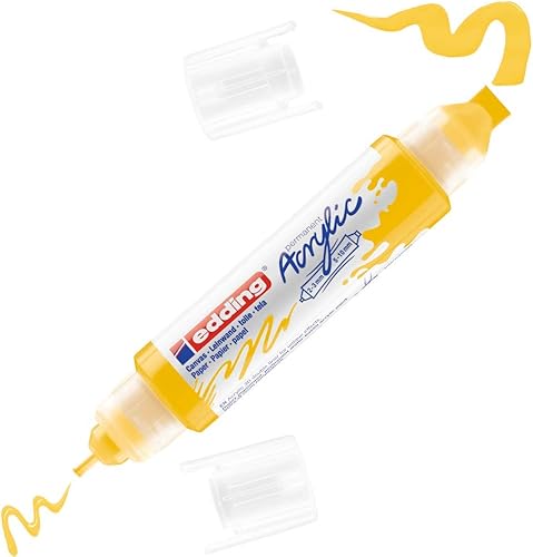 Vista 24 de Edding 5400 Rotulador acrílico de doble punta - Telemagenta 909 Pluma 23: 1 - Telemagenta mate