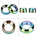 2 Pairs TC4 Front Brake Caliper Gasket, Dilwe Headset Spacer for Mountain Motorcycle Colorful