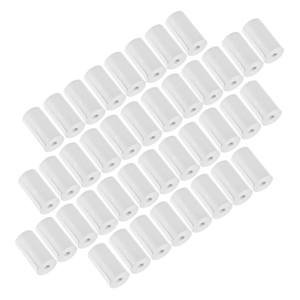 Rollo de Papel Térmico Recibo Rollo de papel de recibo térmico 57 * 30 mm (2.17 * 1.18in) Impresión de tickets de factura for la impresora de recibos de caja registradora, 40 rollos