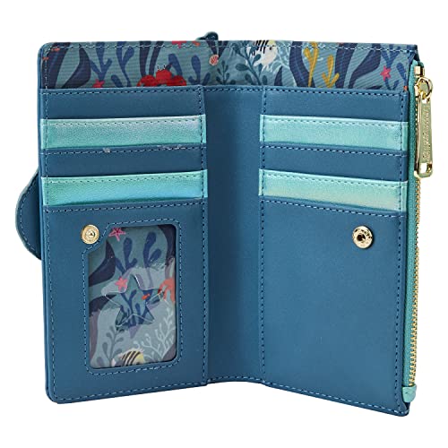 Loungefly Disney Little Mermaid Ariel Live Action Flap Wallet4