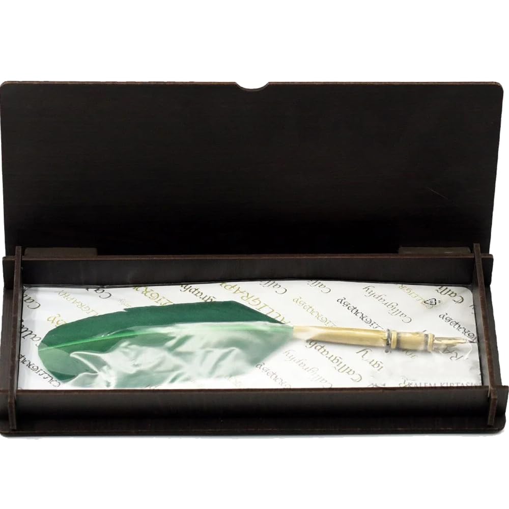 Steelpen Calligraphy Serisi CS0204 Kuş Tüyü Kaligrafi Kalem Seti