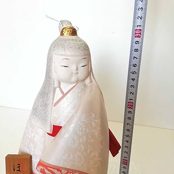 Amazon | 博多人形 明歳 作 通産大臣賞受賞 『ほゝえみ』 高さ