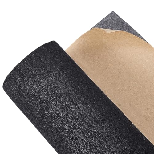 Tissu velours autocollant noir pour renovation de canape, chaises et interieur de meubles