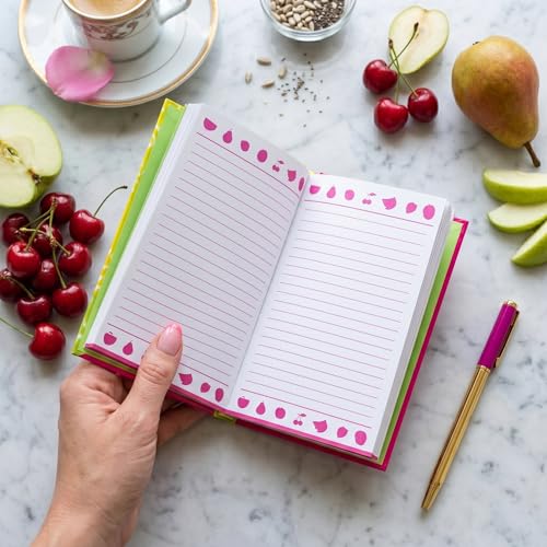 Fancy Journal - Notebook for Teachers Hardback Journal for Teens Notebook Cute Lined Floral Aesthetic Hardcover Writing Journaling Diary Poetry Small Personal Women Girls Teen Cool Note Book Cute - Image 5