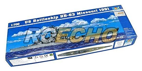 Trumpeter Military Model 1/700 War Ship US Battleship BB63 Missouri 05705 P5705 maquette plastique