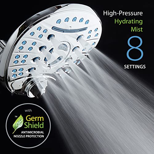 Pommeau de douche haute pression AquaCare pour éliminer le calcaire et le manque de débit - 7