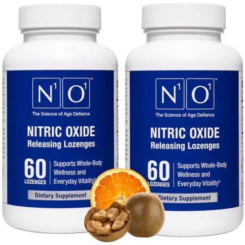 N1O1 Nitric Oxide Lozenges 120 Count 60-Day Supply Supplement