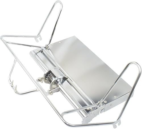 OG Lowrider Classic Tricycle Trike Conversion Kit for 20” & 26” Bikes – Steel Round Style Frame, Plate Platform, Black Chrome Gold Colors (Chrome, for 20