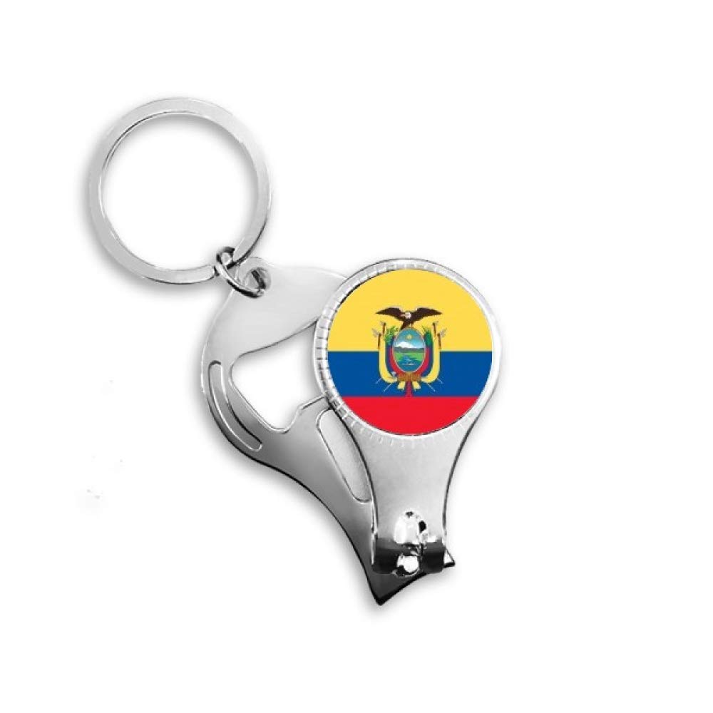 Porte-clés avec décapsuleur drapeau national Amérique du Sud